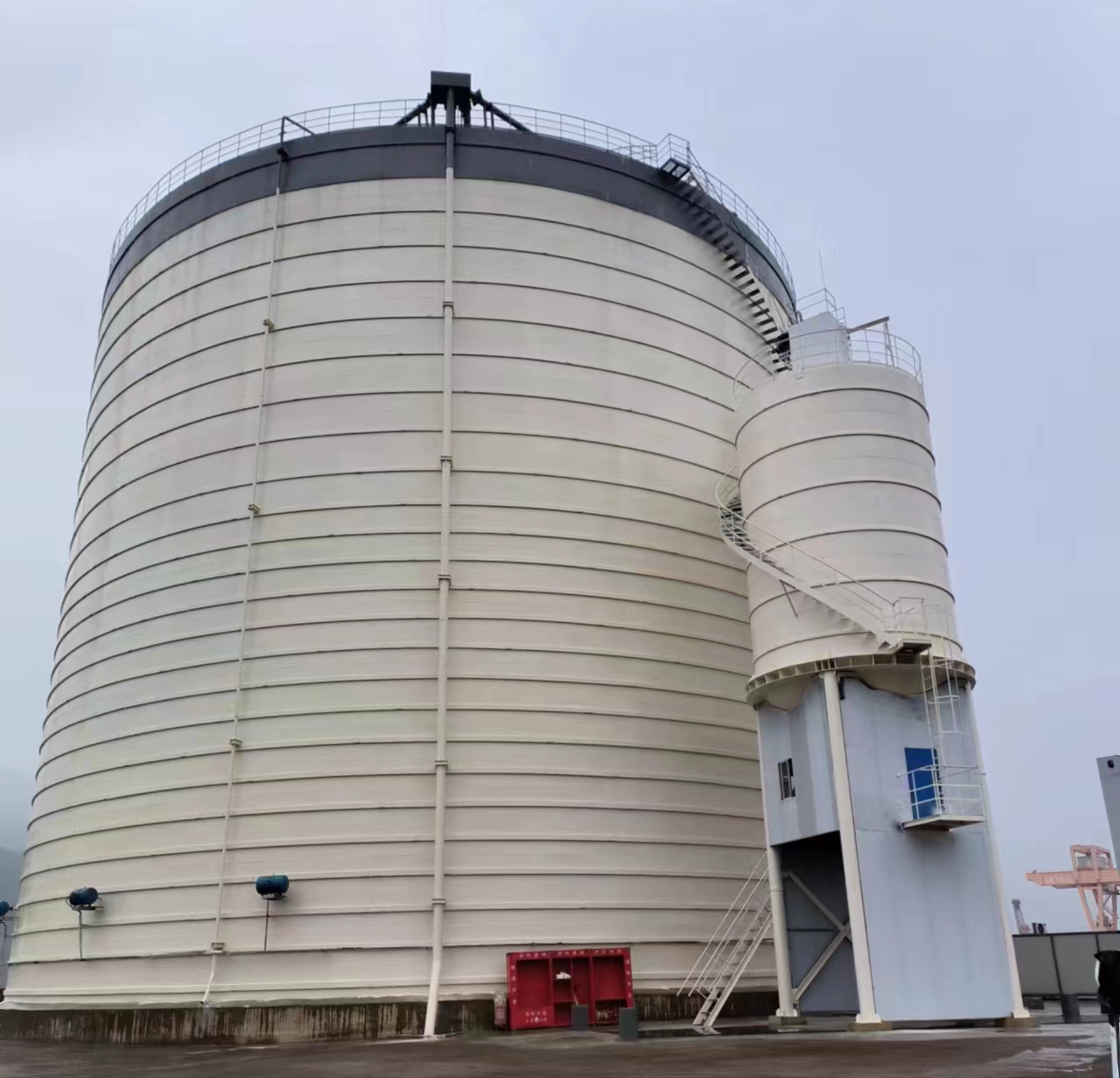 莲池10万吨水泥钢板库