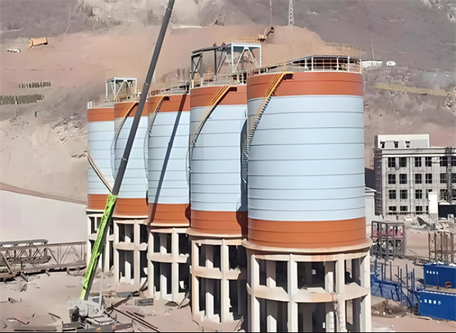 莲池高架钢板仓